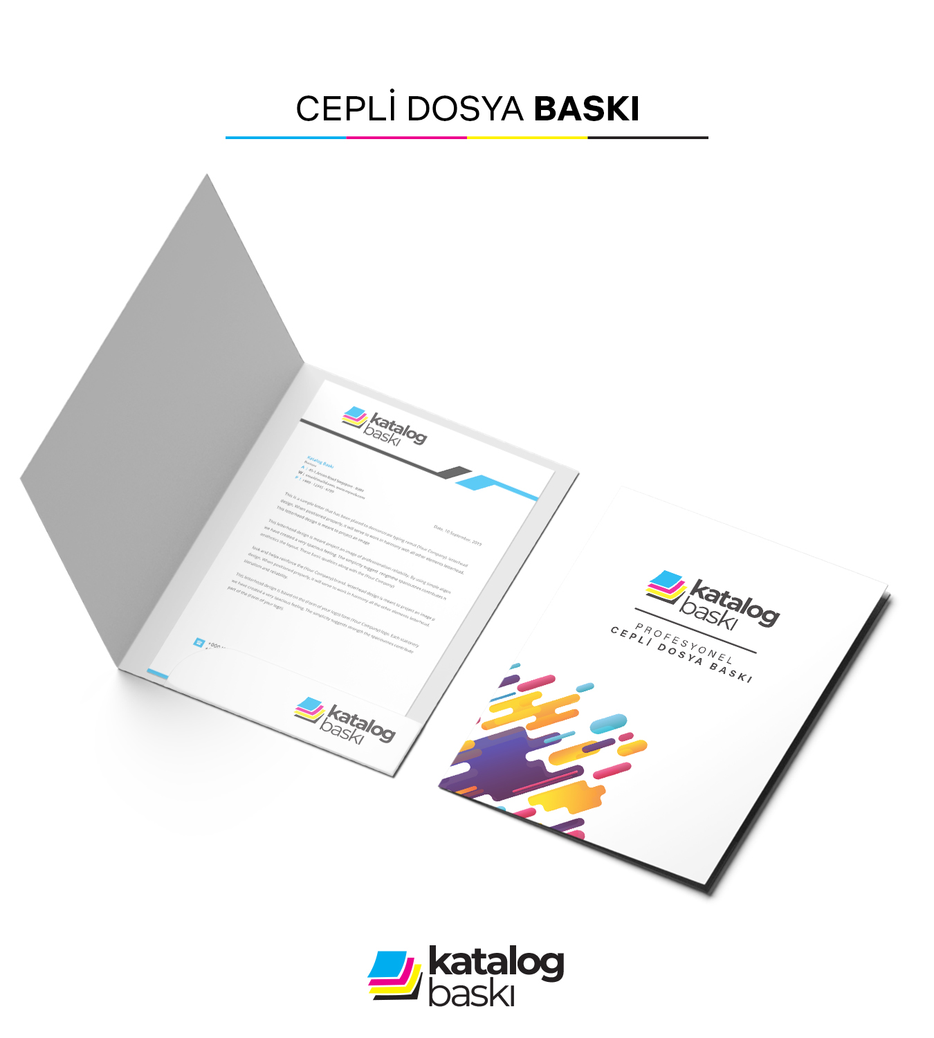 Cepli Dosya (32×43 cm) - 350 gr Mat Kuşe