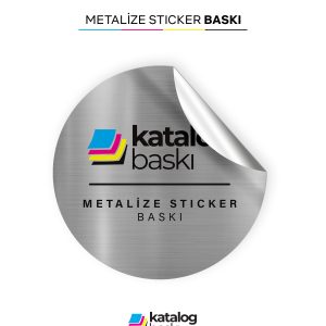 320×470mm Metalize Tabaka Etiket